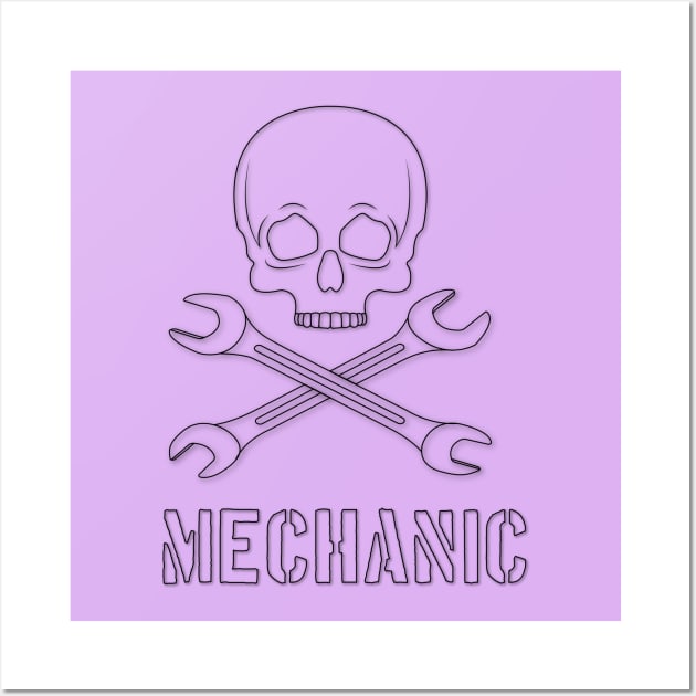 Mechanic Wall Art by Super print